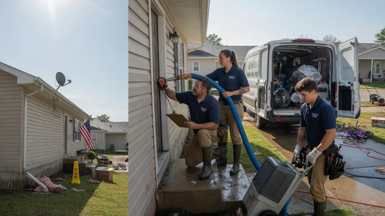 Ceiling Water Damage Restoration in Lanesboro, IA near me